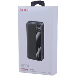 پاور بانک فست شارژ ارلدام ET-PD57 PD 22.5W ظرفیت 20000 میلی آمپر ساعت