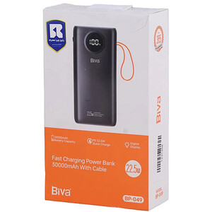 پاور بانک فست شارژ بیوا BP-049 PD 22.5W ظرفیت 30000 میلی آمپر ساعت