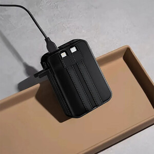 شارژر دیواری و پاور بانک فست شارژ گرین لاین Charge Mate GL-PBX5 PD QC 22.5W ظرفیت 10000 میلی آمپر ساعت