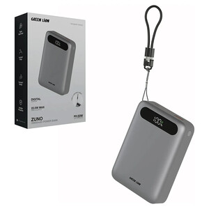 پاور بانک فست شارژ گرین لاین Zuno GL-PX54 GNZUN20PB PD 22.5W ظرفیت 20000 میلی‌ آمپر ساعت