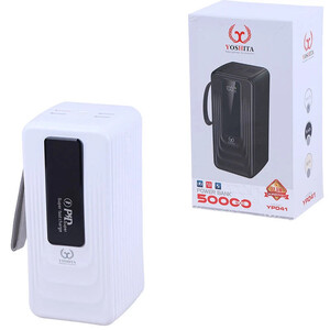 پاور بانک فست شارژ یوشیتا YP041 PD 22.5W ظرفیت 50000 میلی‌ آمپر ساعت