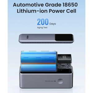 پاور بانک فست شارژ یوگرین Nexode PB724-35526B PD3.0 QC3.0 100W ظرفیت 12000 میلی آمپر ساعت