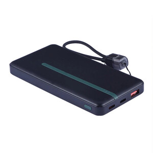 پاور بانک فست شارژ گرین لاین Boston GL-PX33 GNBOS10KPBBK QC3.0 PD 20W ظرفیت 10000 میلی آمپر ساعت