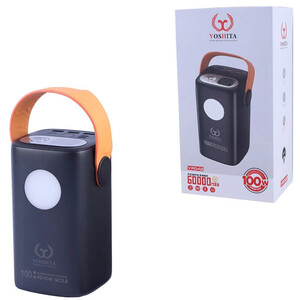 پاور بانک فست شارژ یوشیتا YP042 QC3.0 PD 60W ظرفیت 60000 میلی‌ آمپر ساعت