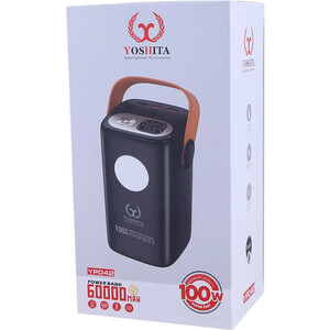 پاور بانک فست شارژ یوشیتا YP042 QC3.0 PD 60W ظرفیت 60000 میلی‌ آمپر ساعت