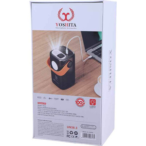 پاور بانک فست شارژ یوشیتا YP042 QC3.0 PD 60W ظرفیت 60000 میلی‌ آمپر ساعت