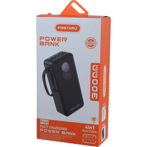 پاور بانک فست شارژ فرست یو P028 QC PD 22.5W ظرفیت 30000 میلی آمپر ساعت
