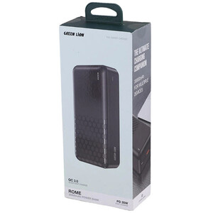 پاور بانک فست شارژ گرین لاین Rome GL-PB64 QC3.0 PD 22.5W ظرفیت 30000 میلی آمپر ساعت