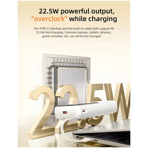 پاور بانک فست شارژ اوی P57K PD 22.5W ظرفیت 20000 میلی آمپر ساعت
