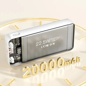 پاور بانک فست شارژ اوی P57K PD 22.5W ظرفیت 20000 میلی آمپر ساعت