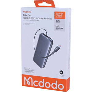 پاور بانک فست شارژ مک دودو FreeGo MC-073 PD 35W ظرفیت 10000 میلی آمپر ساعت