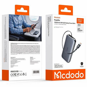 پاور بانک فست شارژ مک دودو FreeGo MC-073 PD 35W ظرفیت 10000 میلی آمپر ساعت