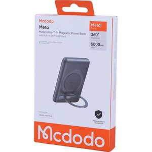 پاور بانک بی سیم فست شارژ مک دودو Meta MC-836 PD 20W ظرفیت 5000 میلی آمپر ساعت