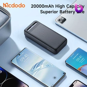 پاور بانک فست شارژ مک دودو MC-389 QC PD 22.5W ظرفیت 20000 میلی آمپر ساعت