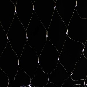 ریسه طرح توری سوزنی مهتابی 4*2 متر
