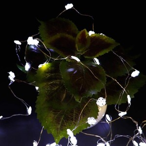 ریسه طرح دانه برف مهتابی طول 3.5 متر