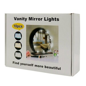 ریسه دور آینه 10 لامپ Vanity Mirror Lights طول 2.7 متر