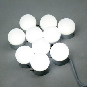 ریسه دور آینه 10 لامپ Vanity Mirror Lights طول 2.7 متر
