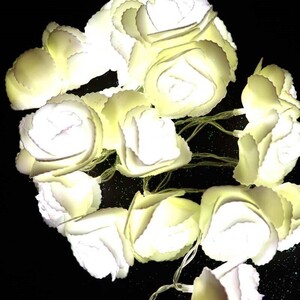 ریسه طرح گل فومی اکلیل دار آفتابی طول 2 متر