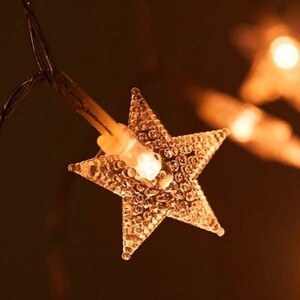 ریسه طرح ستاره برفی آفتابی طول 7 متر