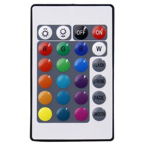 ریسه شلنگی 5 متری RGB + سوکت و ریموت کنترل