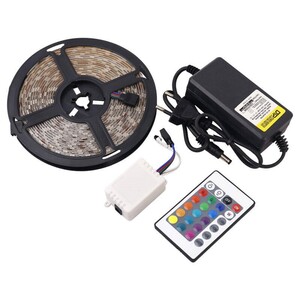 ریسه شلنگی 5 متری RGB + سوکت و ریموت کنترل