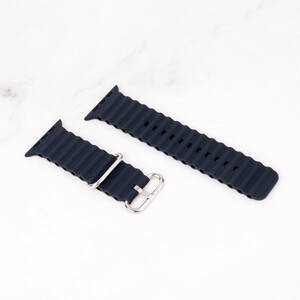 بند اپل واچ سیلیکونی Ocean طرح پافر 42/44mm کد 2