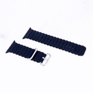 بند اپل واچ سیلیکونی Ocean طرح پافر 42/44mm کد 2