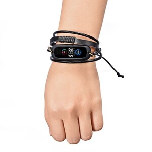 بند چرمی دستبند هوشمند شیائومی Xiaomi Mi Band 5 / 6 Art Band