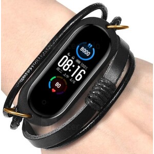 بند چرمی دستبند هوشمند شیائومی Xiaomi Mi Band 5 / 6 Art Band