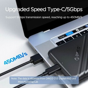 باکس هارد 2.5 اینچی HDD/SSD اوریکو 25PW1-C3