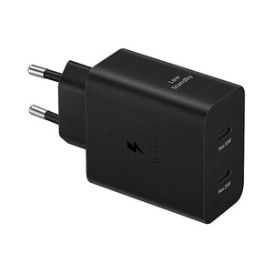 شارژر دیواری 50 وات سامسونگ EP-T5020 GaN PD3.0 5A + کابل تبدیل تایپ سی