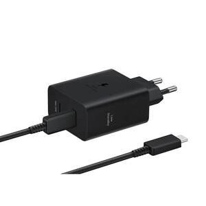 شارژر دیواری 50 وات سامسونگ EP-T5020 GaN PD3.0 5A + کابل تبدیل تایپ سی