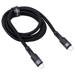 کابل تبدیل فست شارژ Yesido CA108 Type-C to Type-C 60W 1.2m