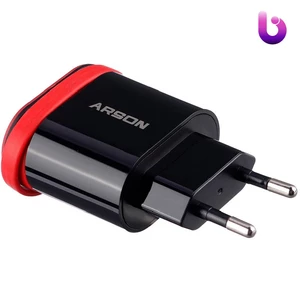 شارژر سیم وصل تایپ سی Arson AN-06 + دو پورت USB