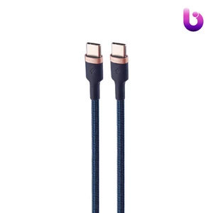 شارژر دیواری فست شارژ Hatron HWC2301PQ 2Port QC3.0 PD 3A 30W + کابل تبدیل تایپ سی