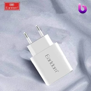 شارژر دیواری فست شارژ Earldom ES-EU15 2.4A 12W + کابل تایپ سی