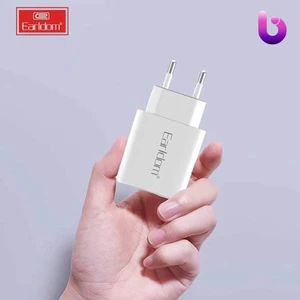 شارژر دیواری فست شارژ Earldom ES-EU15 2.4A 12W + کابل تایپ سی