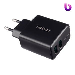 شارژر دیواری فست شارژ Earldom ES-EU15 2.4A 12W + کابل تایپ سی