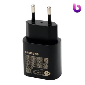 شارژر دیواری فست شارژ اورجینال Samsung EP-TA800XBEG PD 25W Type-C + کابل Type-C