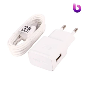 شارژر دیواری فست شارژ Samsung Galaxy S10 + کابل Type-C