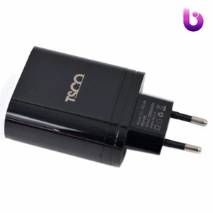 شارژر دیواری فست شارژ TSCO TTC 66 2Port QC3.0 PD 3A 38W Type-C + کابل تبدیل تایپ سی