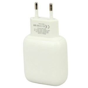 شارژر دیواری فست شارژ Hiska H-112 2Port QC3.0 3A PD 18W + کابل تایپ سی