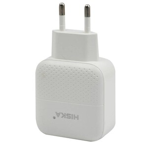 شارژر دیواری فست شارژ Hiska H-111Q QC3 3A + کابل تایپ سی