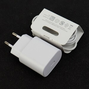 شارژر دیواری فست شارژ Samsung EP-TA800 3A PD 25W Type-C + کابل تبدیل تایپ سی