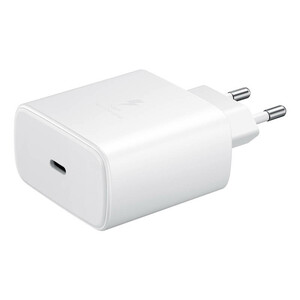 شارژر دیواری فست شارژ Samsung Note 20 EP-TA845 3A PD 45W Type-C + کابل تبدیل تایپ سی