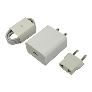 شارژر دیواری فست شارژ Xiaomi Redmi Note 10S QC3 PD 33W سرجعبه + کابل Type-C و جعبه گوشی