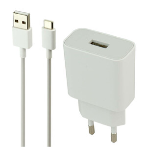شارژر دیواری Xiaomi MDY-09-EW 2A 10W سرجعبه + کابل Type-C