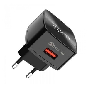 شارژر دیواری فست شارژ Verity AP-2118 QC3 3A 18W + کابل Type-C