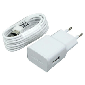 شارژر دیواری فست شارژ Samsung S8 PD 15W + کابل Type-C